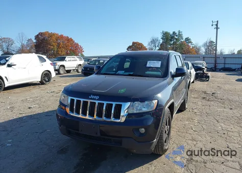 2012 Jeep Grand Cherokee Laredo из США, поврежденный, VIN 1C4RJFAG1CC333748